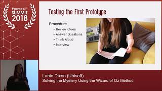 Solving the Mystery Using the Wizard of Oz Method