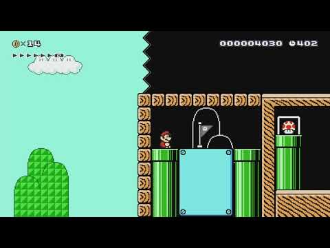 3-2: Friendly Fire by ThePiPiper ~ World Record! - Super Mario Maker - No Commentary 1bk