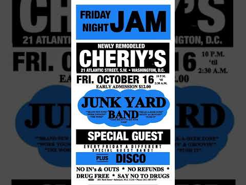 Junkyard Band Cheriy’s 10-16-87