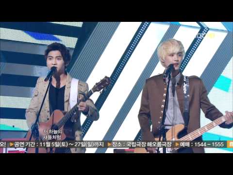 111105 MBC Music Core FT Island - Like Birds