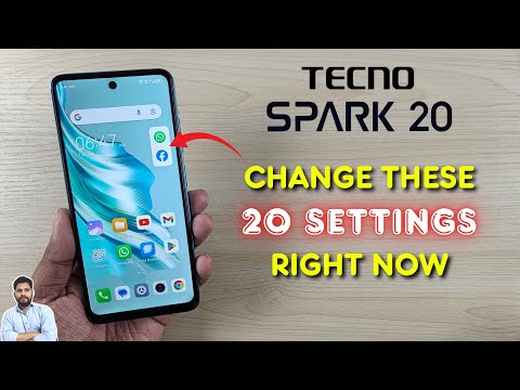 Tecno Spark 20 : Change These 20 Settings Right Now