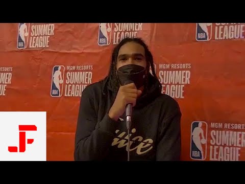 TORONTO RAPTORS 2021 NBA SUMMER LEAGUE MEDIA INTERVIEW | DALANO BANTON | NBA SOUND | 08.11.2021