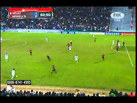 gol chuky ferreyra. Velez 1 Newells 2. Copa Libertadores 2013