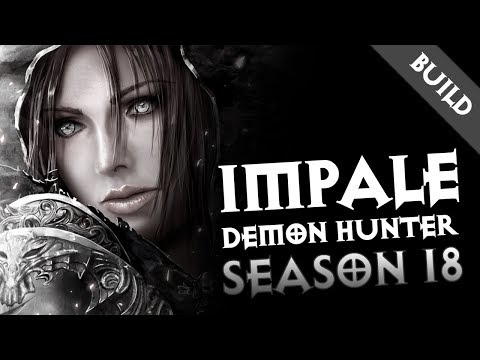 Diablo 3 - Demon Hunter Shadow's Mantle Cold Impale Build Guide ( New Version ) Season 18 - PWilhelm