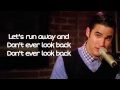 Glee - Teenage Dream (Acoustic version) (Lyrics)