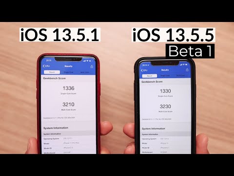 iOS 13.5.1 -  iOS 13.5.5 Beta 1