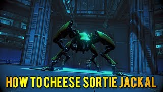 Warframe: HOW TO CHEESE SORTIE JACKAL W/ BROBERON