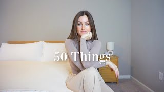 50 THINGS I NO LONGER BUY | Minimalism