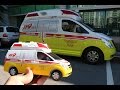 헬로 카봇2 NEW댄디 오픈케이스 실제 구급차와 비교놀이 Hello Carbot Ambulance