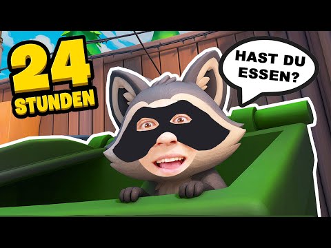 24 Stunden leben als Waschbär! - VR