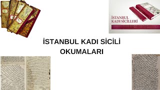 Kadı Sicili Okumaları 16