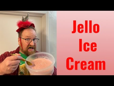 How to make Jello Ice Cream | Three ingredient recipe