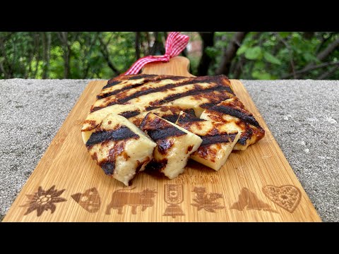 FINNISH SQUEAKY CHEESE | How To Grill LEIPAJUUSTO aka Finnish Bread Cheese