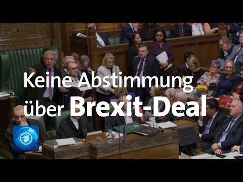 Brexit: Bercow stoppt Abstimmung über Deal