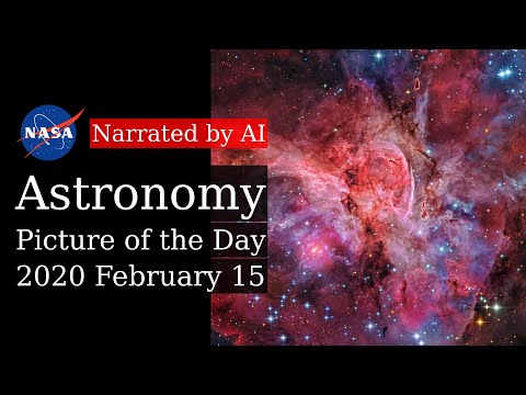 APOD: 2020-02-15 - Carina Nebula Close Up (Narrated by Emma)