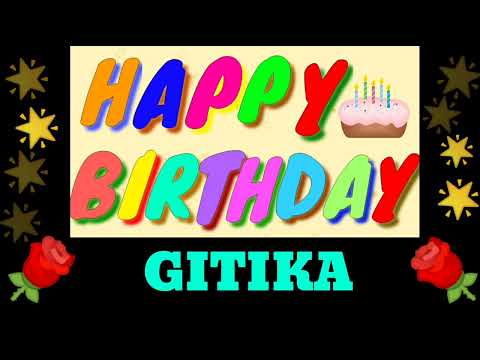 Happy Birthday Gitika