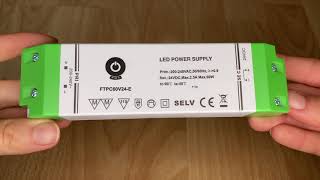FTPC60V24-E POS Napěťový zdroj 60W 24V 2.5A IN-EU