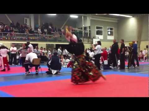 Samurai Ryan Hayashi 1st Place Weapons Form 2012 ISKA World Champion