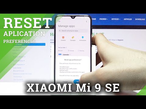 How to Reset Apps Preferences on XIAOMI Mi 9 SE – Restore Apps Preferences