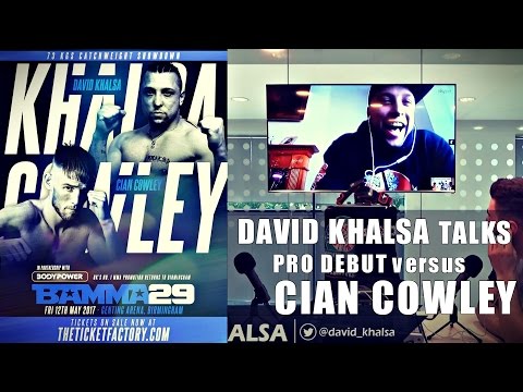 David Khalsa vs Cian Cowley full fight