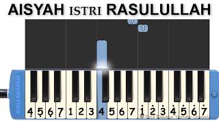 Download lagu Aisyah Istri Rasulullah not pianika mp3