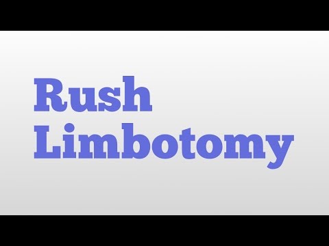 Rush Limbotomy meaning and pronunciation