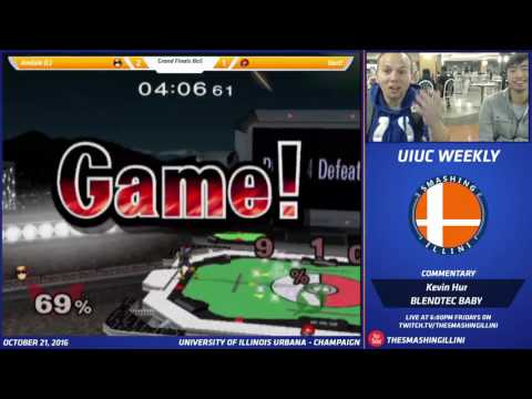[Smashing Illini Weekly] Dart! (Fox, Samus, Falco) vs. AnDaLe (Too many) SSBM GF