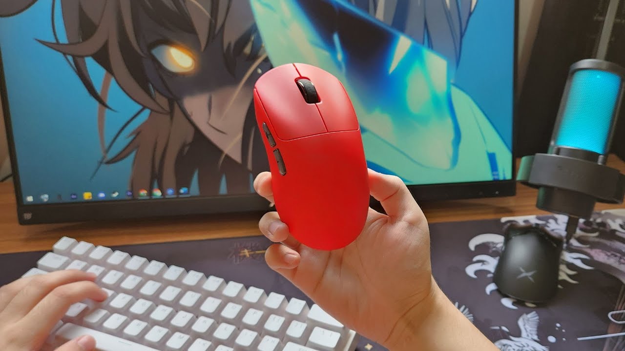 Testando meu novo mouse principal, ele é incrível - Kysona Aztec