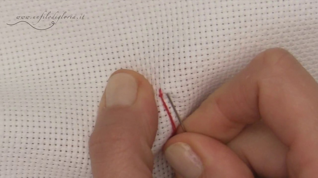 Punto croce: regole base