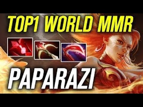 Paparazi • Lina • TOP 1 WORLD MMR — Pro MMR Gameplay Dota 2