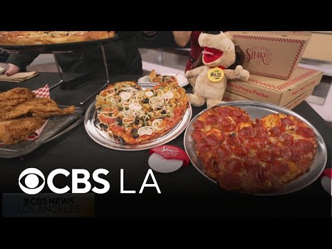 Saturday Morning Dish | Shakey's Pizza Super Bowl Spread