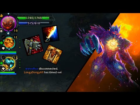 HoN 3vs5 comeback Combo adrenaline + Flux