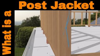 Leaky Post on a flat roof and deck - What is a Post jacket?