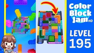 Solusi Level 195 Color Block Jam