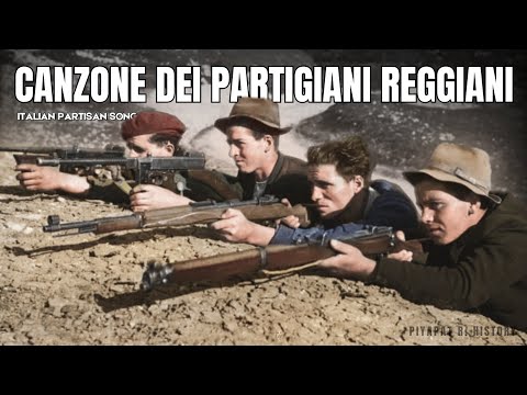 Canzone dei partigiani reggiani-Italian partisan song(Th+Eng)