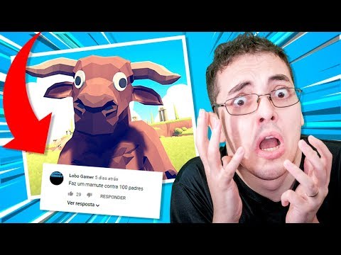 AS BATALHAS DOS INSCRITOS - Totally Accurate Battle Simulator