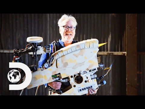 Adam Savage Builds A Real Life Zorg ZF-1 Pod Weapon From 'Fifth Element'! | Savage Builds