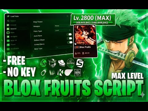 [🌐NO KEY] Blox Fruits Script – AUTO FARM | RAIN FRUIT | MASTERY FARM | DUNGEON | AUTO RAID & V4!