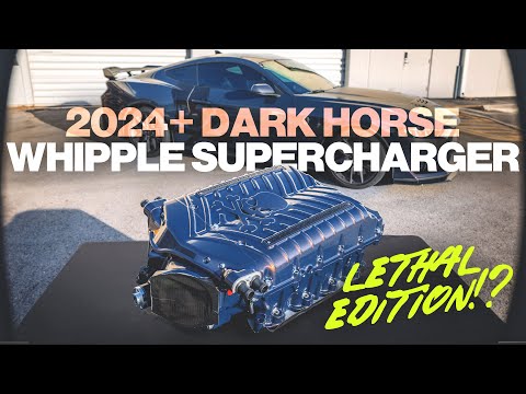 Whipple Supercharger Kit for the 2024+ Mustang Dark Horse | Lethal Edition?!?!