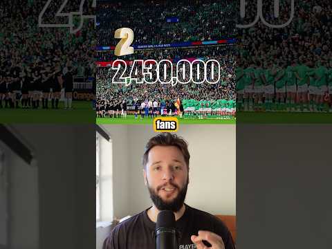 The most attended Rugby World Cup ever 🔥