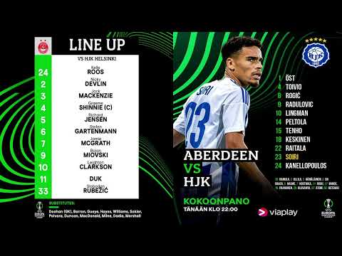 Aberdeen Vs HJK Helsinki Europa Conference League Matchday 2 BBC Radio