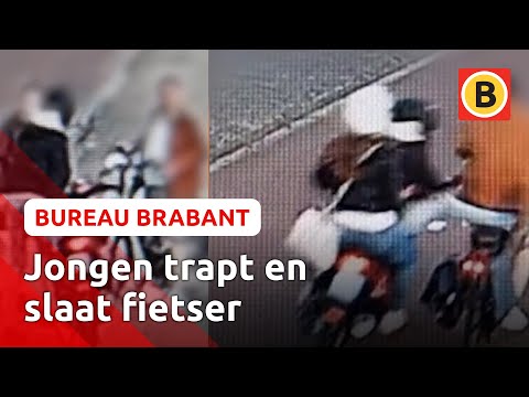 Fietser wordt getrapt, aangereden en geslagen | Bureau Brabant
