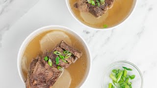 Download lagu Soup for the Soul - Korean Short Rib Soup “Galbitang” #shorts shorts #short mp3