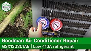 Central Air Conditioner - R410A Refrigerant Charging - Diagnostic & Repair