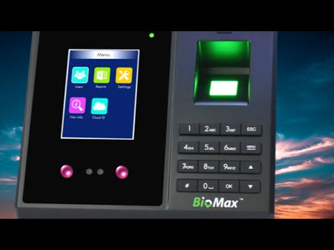 BioMax Face Attendance Machine  N-BM70W Pro