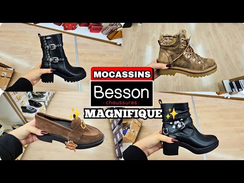 Besson Chaussures Femme  ✨️MAGNIFIQUE MOCASSINS ✨️  Novembre 2025 