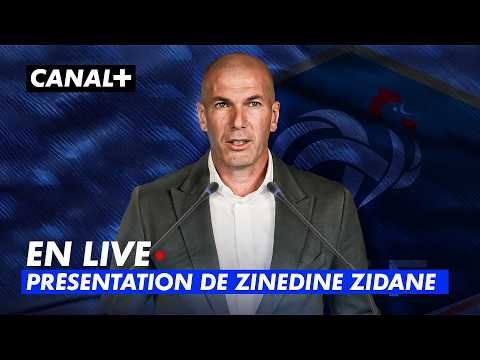 🔴 EN DIRECT : Vivez la 1ère conférence de presse de Zinedine Zidane !