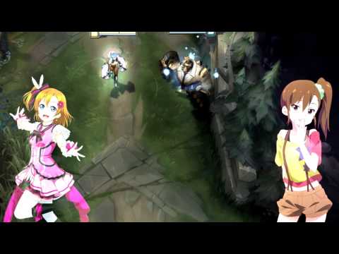 100% Crit Vi ADC - featuring Idol Trash Bot Lane: Honoka Kousaka and Mami Futami