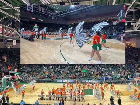 The Frost Band of the Hour Drumline Halftime show