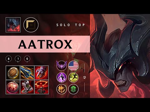 Aatrox Top vs Urgot - NA Master Patch 25.24